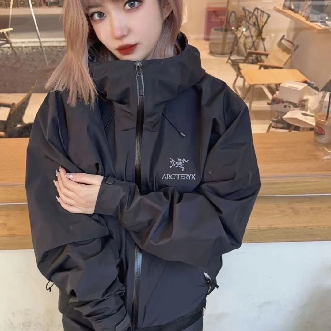 冲锋衣外套男女同款防风防水登山服新款潮牌夹克男上衣