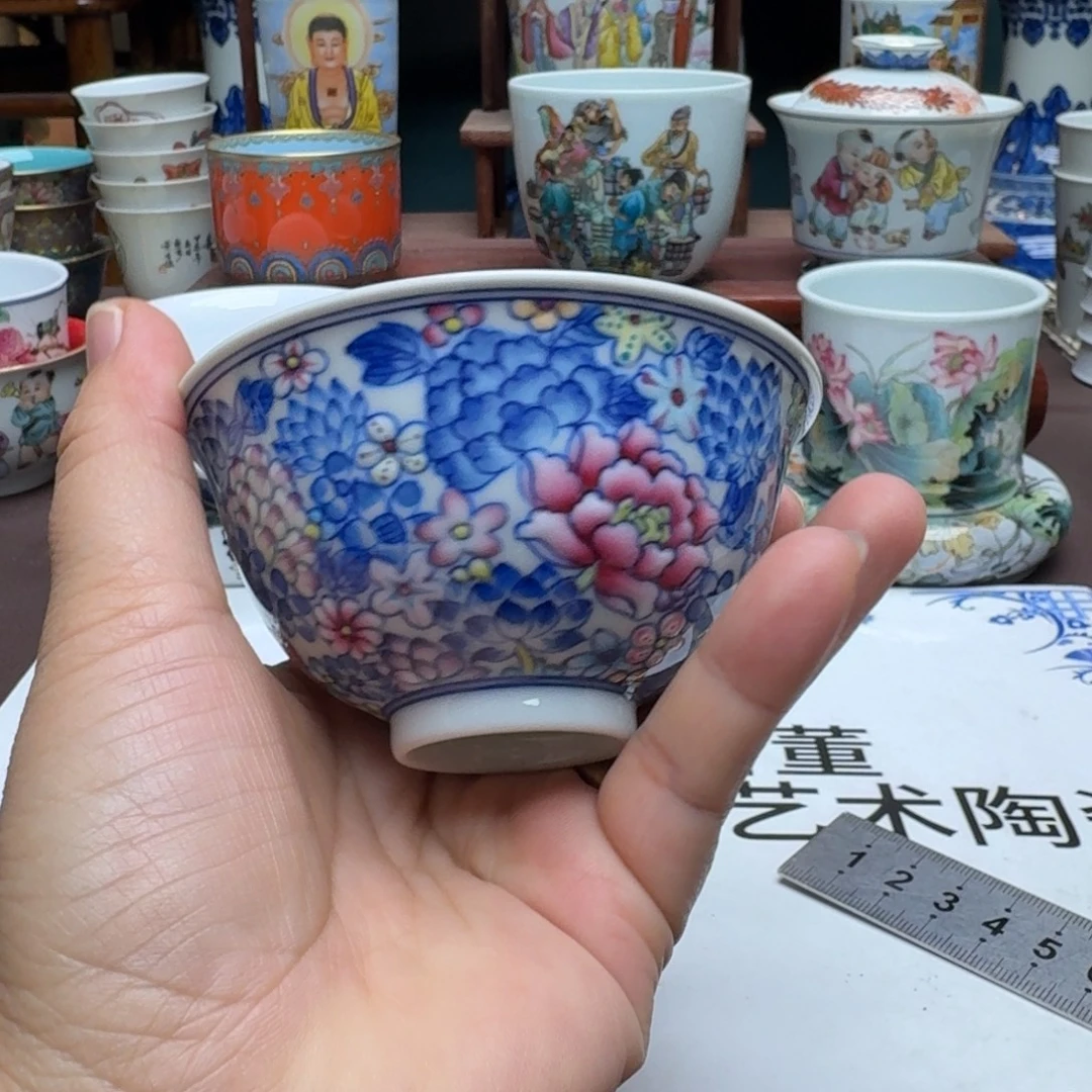 景德镇手工手绘展示