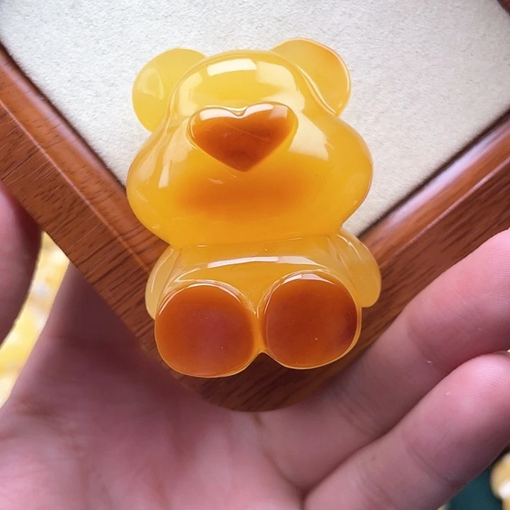 琥珀裸石未镶嵌蜜蜡