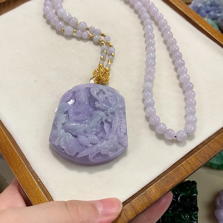 翡翠未镶嵌颈饰翡翠吊坠