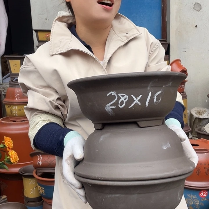 28碗盆三个花盆，仓库孤品