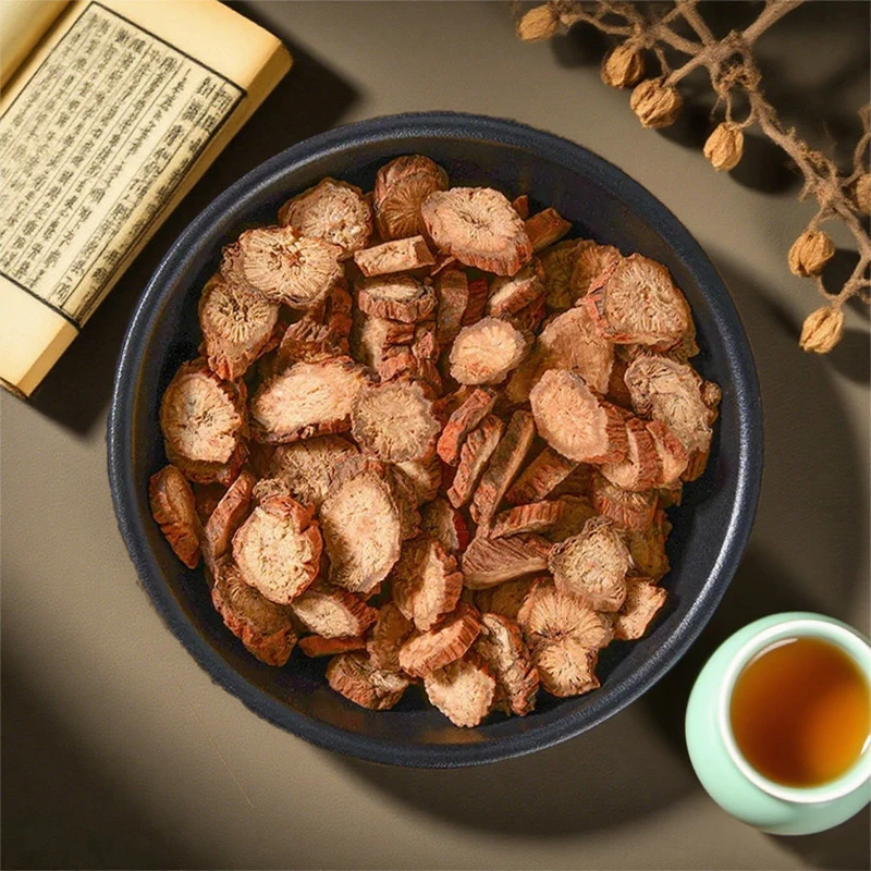 【燕山野生丹参片】燕山野生丹参片 红皮自然晾晒无硫熏