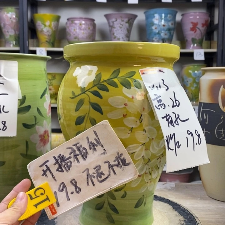 景德镇陶瓷花盆花盆