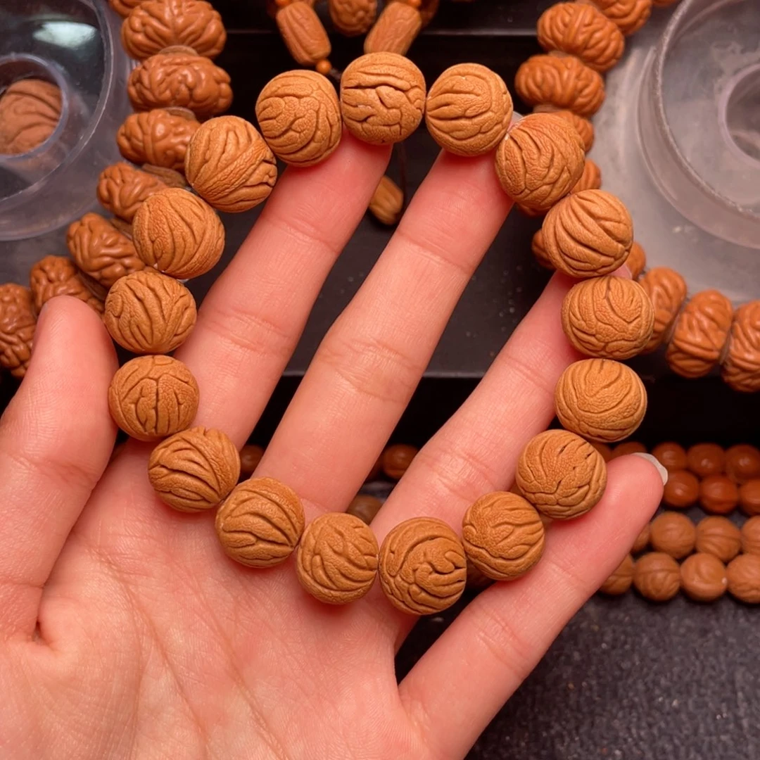 吊坠桃核秦岭核桃地球仪