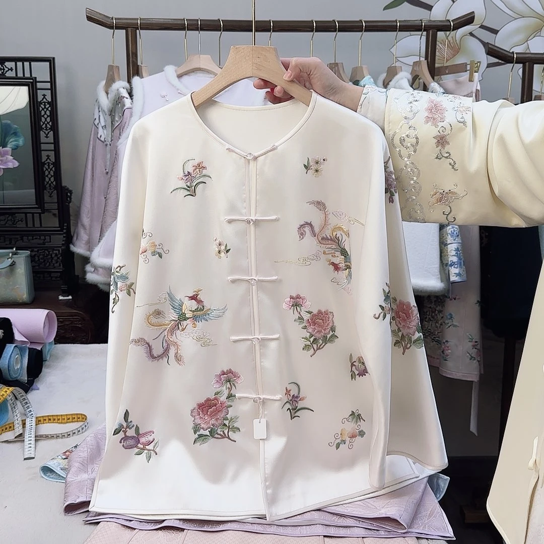 刺绣18号，真丝苏绣四季款外套