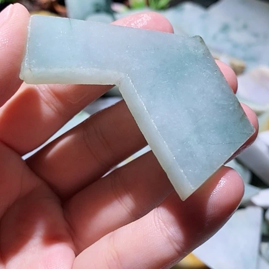 翡翠散珠边角料65