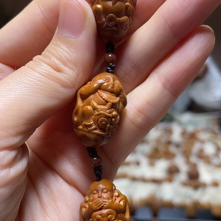 橄榄核手串/手链橄榄 三不