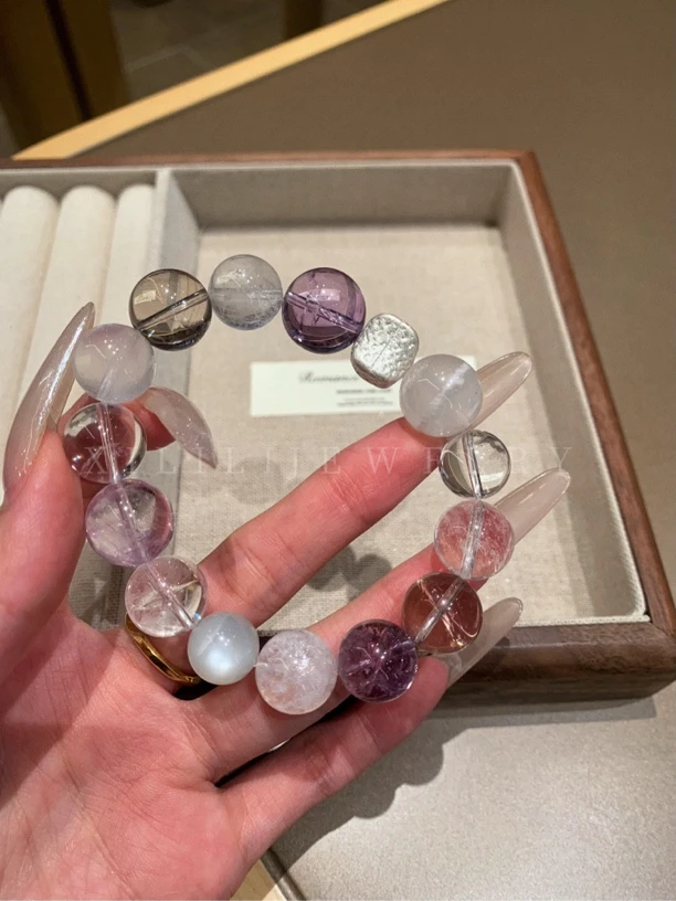 锆石（处理）【月光丝绒】御姐紫色～一物一图不退换