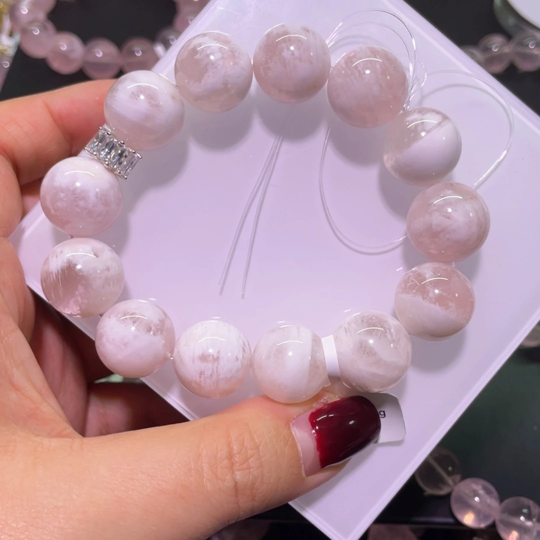 水晶手链未镶嵌16mm暴风雪