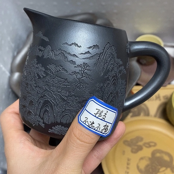 茶杯紫砂瑕疵不退不换，介意勿拍