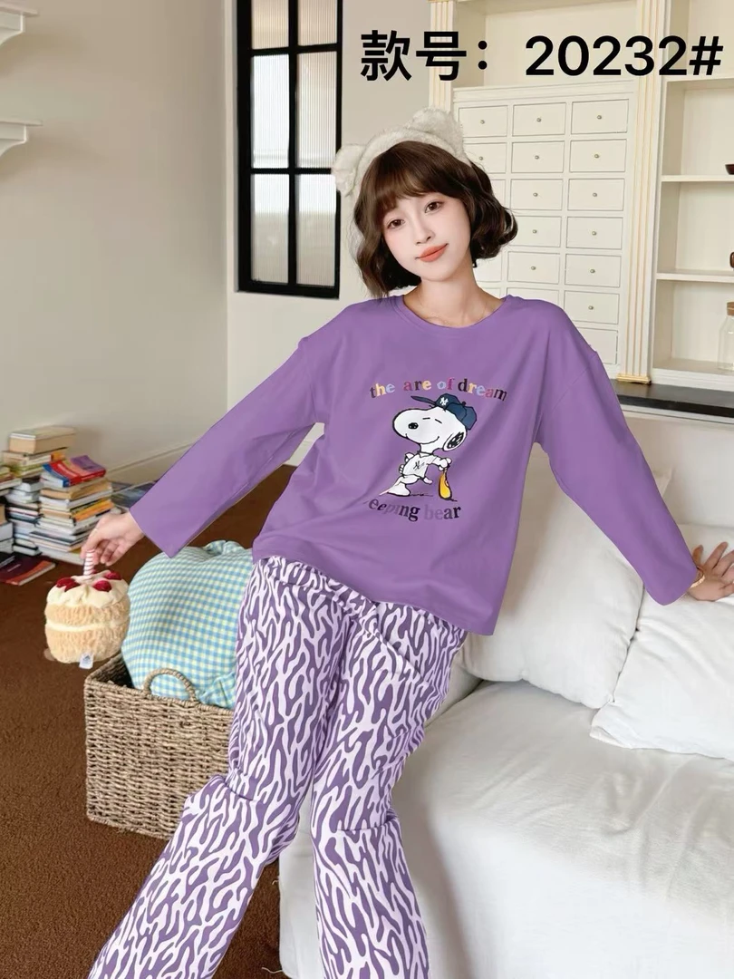 琼尚-秋冬新款套头家居服