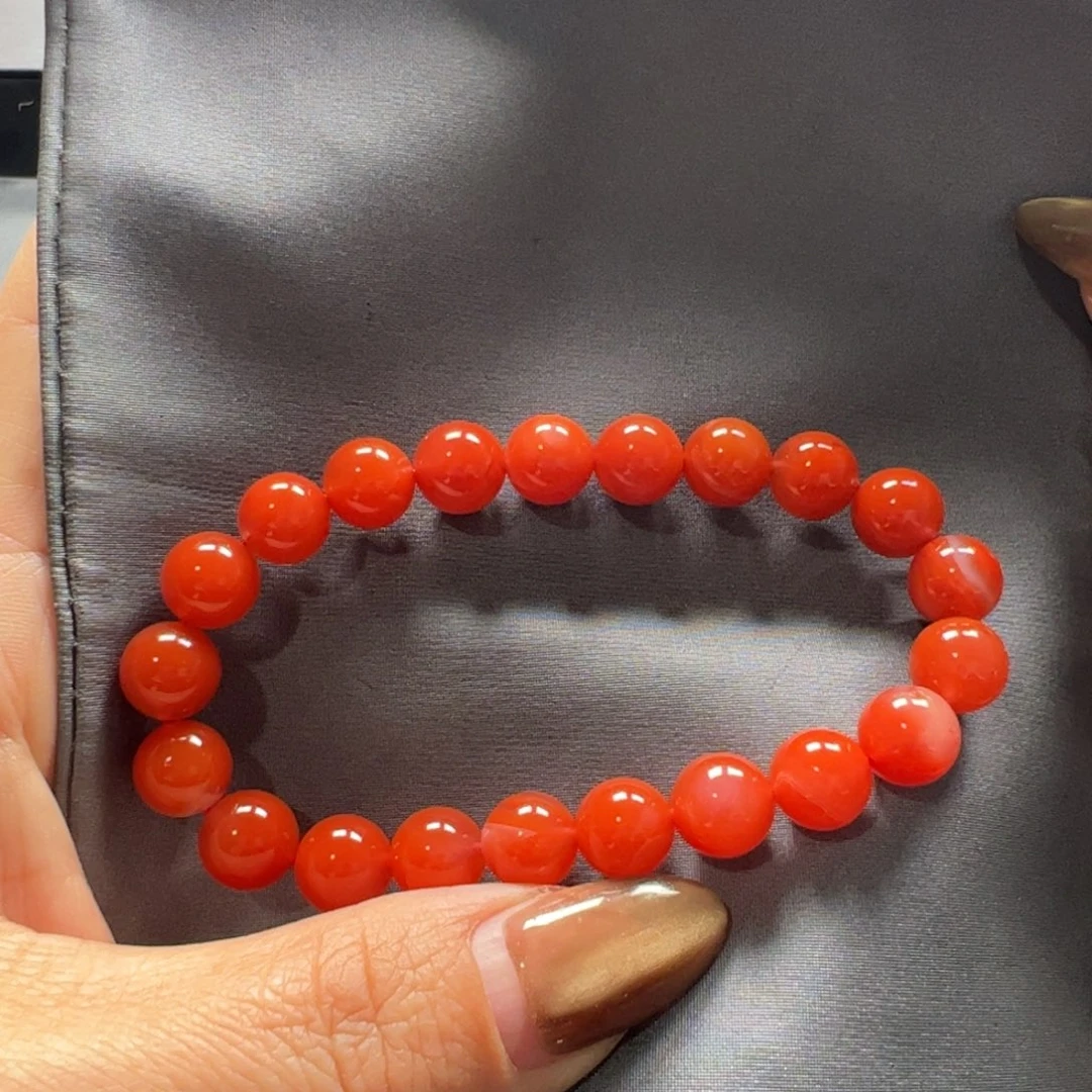 未镶嵌手串南红玛瑙