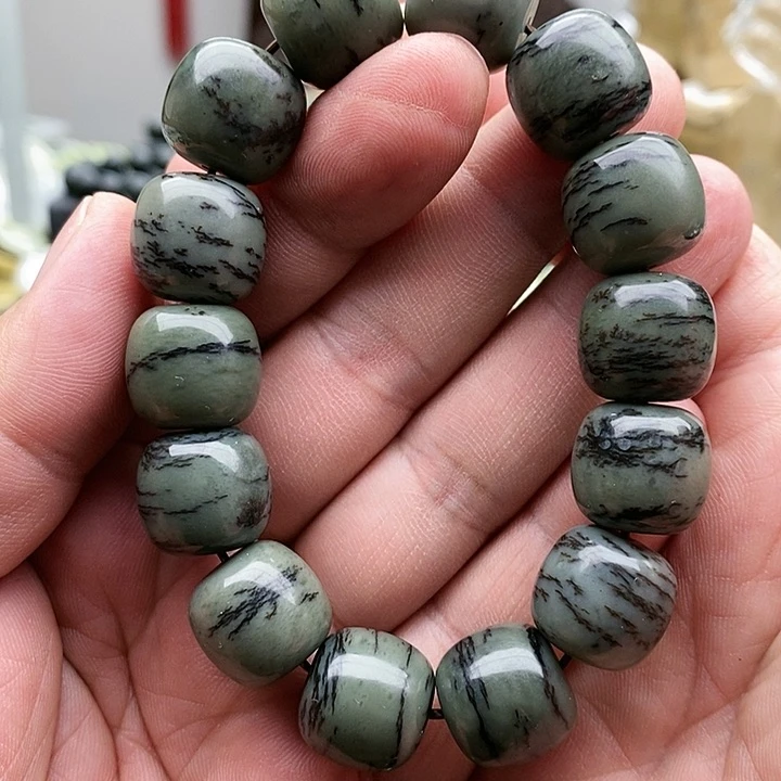 【闪购商品】未镶嵌手串和田玉16一线天