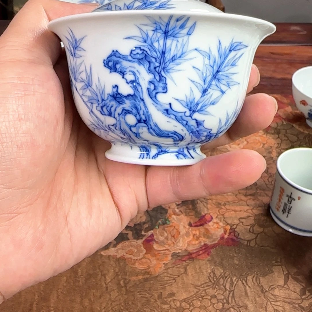 杯子景德镇手绘手绘
