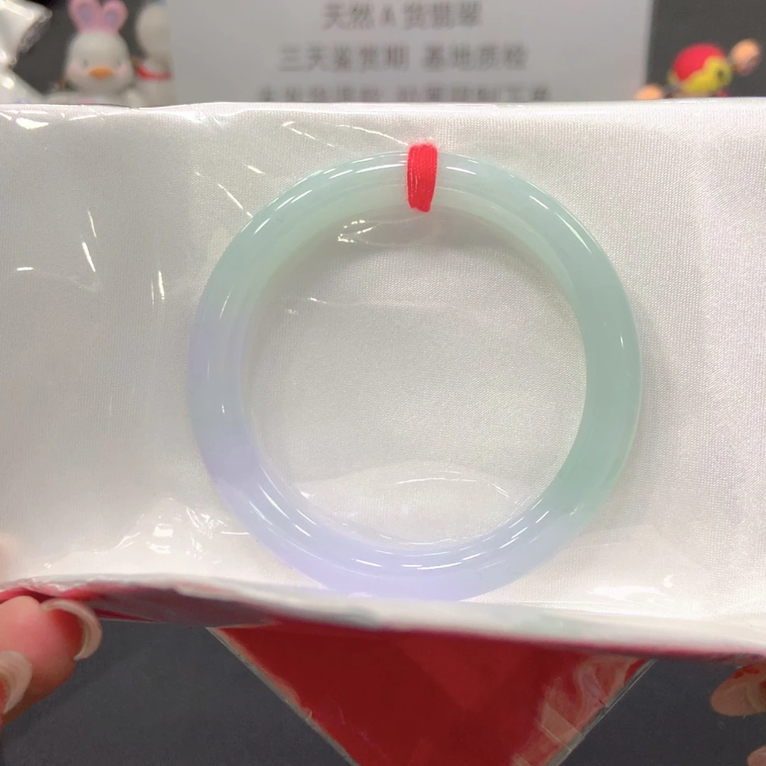 翡翠未镶嵌手镯51圆3号