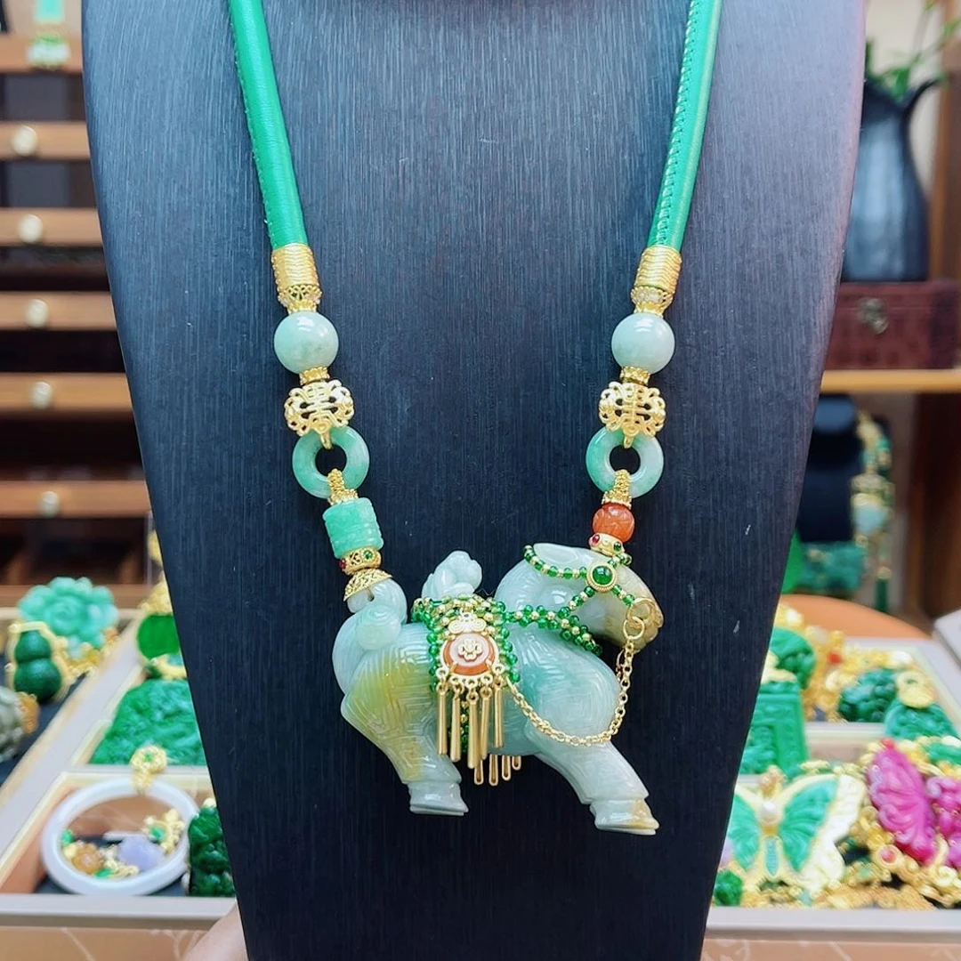 颈饰合金翡翠48小时鉴赏期