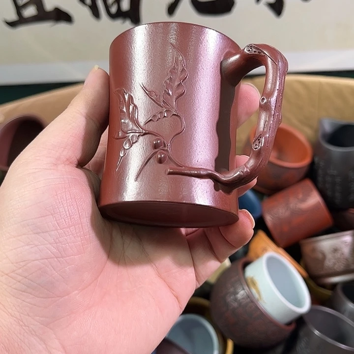 茶杯紫砂全手工紫砂主人杯