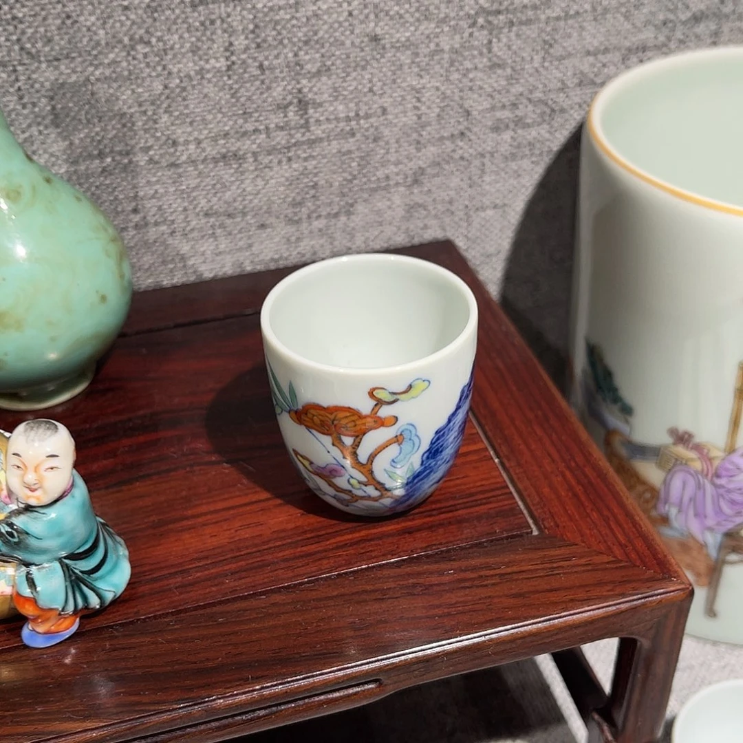 秋***色精品陶瓷传世收藏