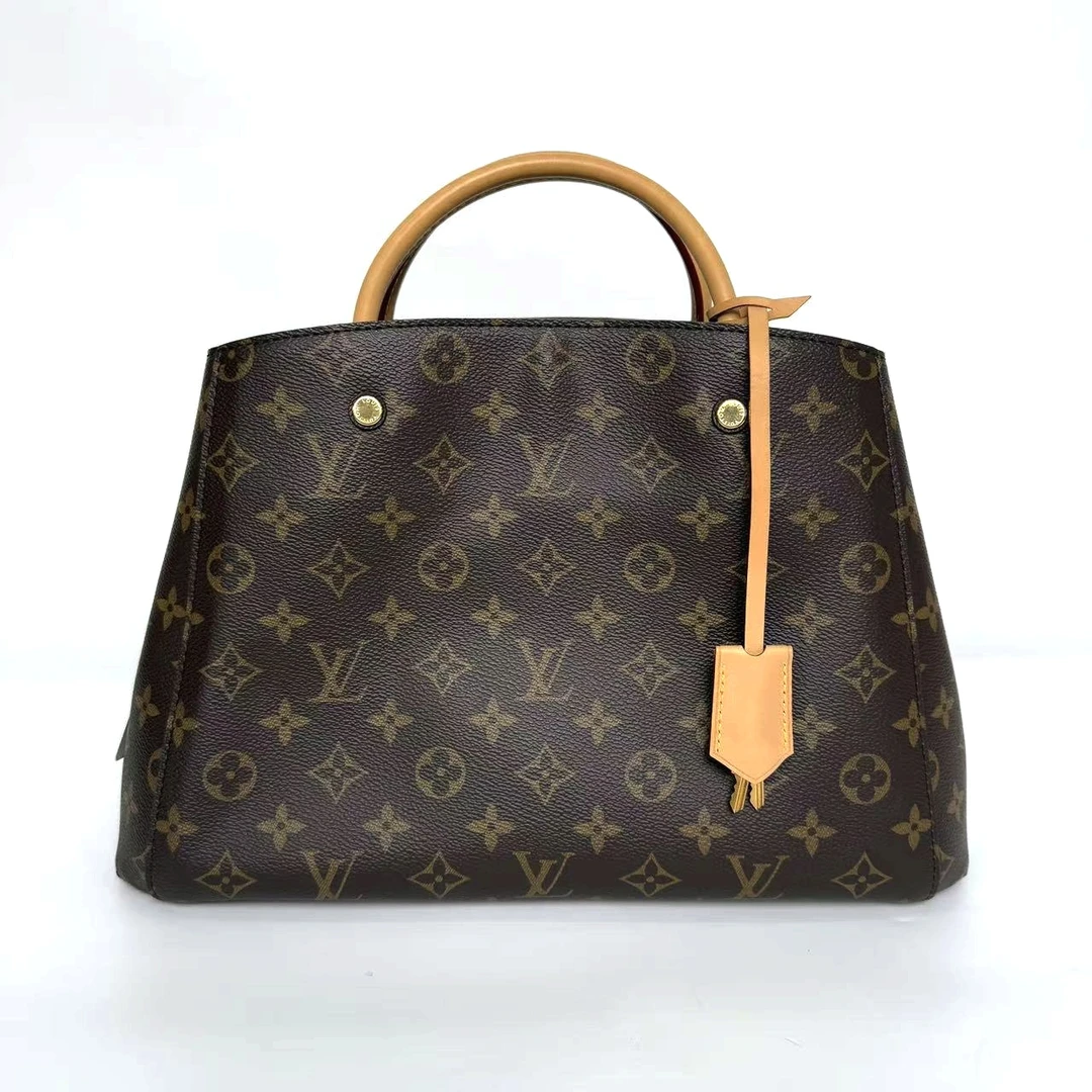 95新 LouisVuitton/路易威登 可乐/蒙田中号