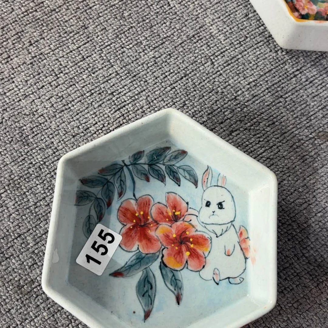 瓷片景德镇手绘高温釉下彩陶瓷茶具
