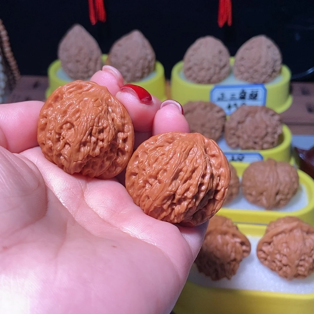 文玩核桃吊坠?***擦磨盘