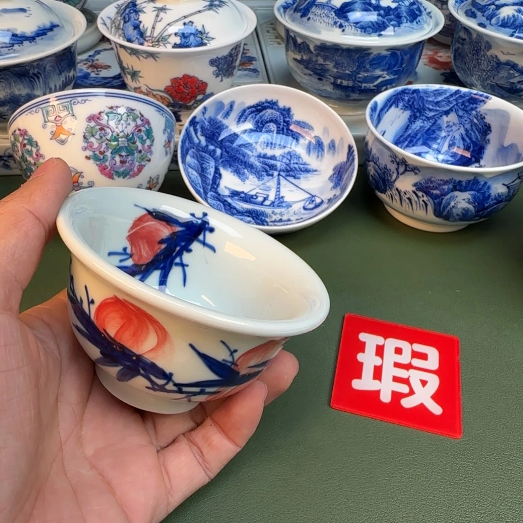 陶纯手工纯手绘茶具301