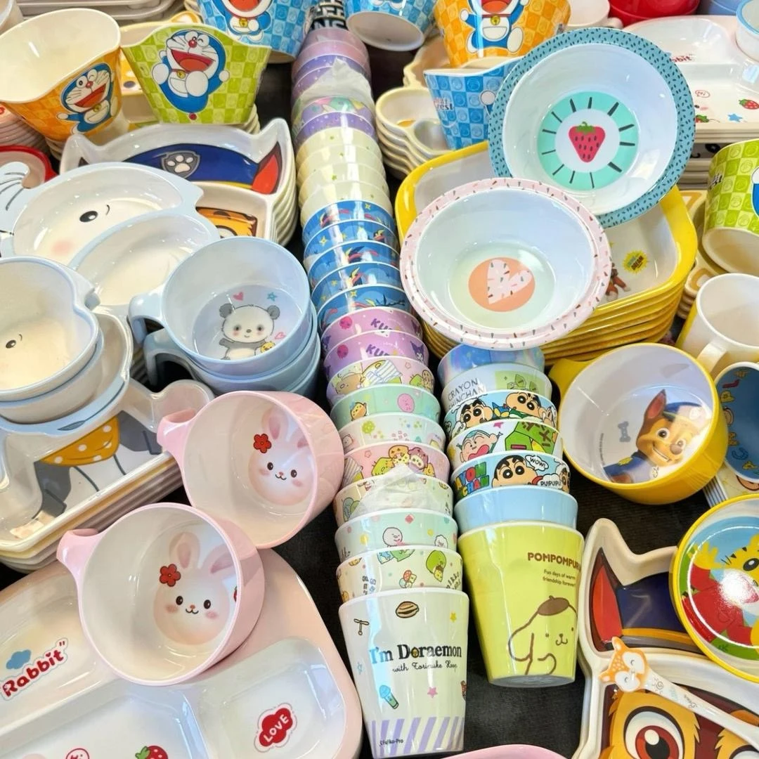 【702-897号】直播微瑕孤品儿童餐具  no退no换 接受去拍