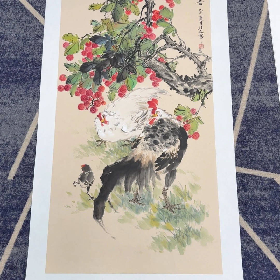 用***2国画国画作品山水花鸟