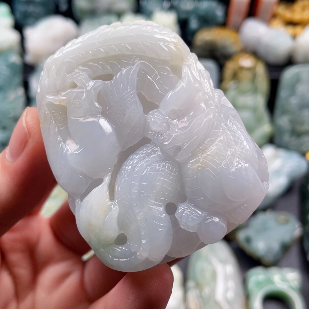 颈饰未镶嵌翡翠翡翠