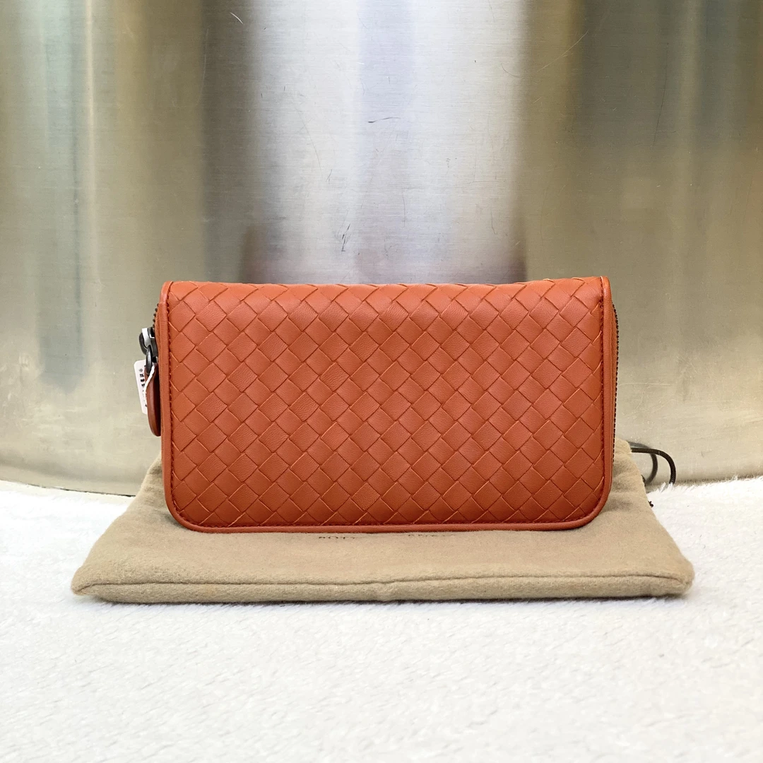 99新 BOTTEGA VENETA/葆蝶家 古有98新BV编织钱包0897