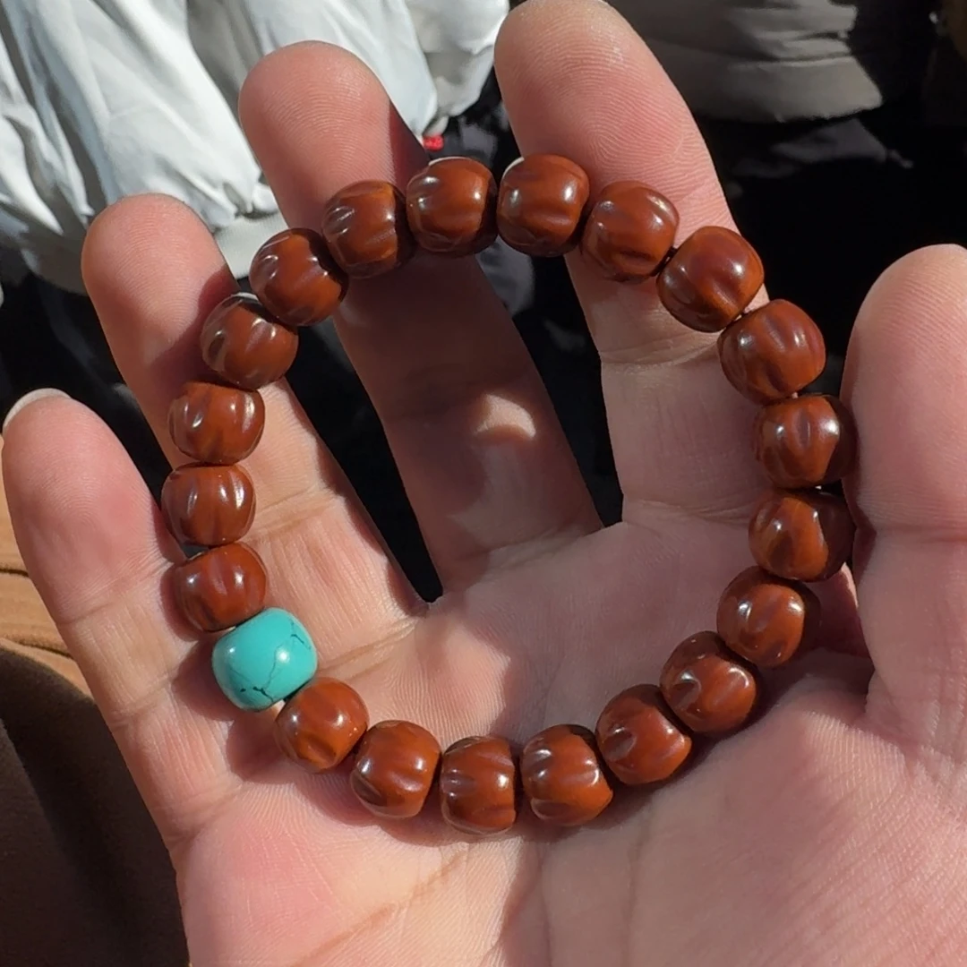 吊坠金刚菩提猴头手串