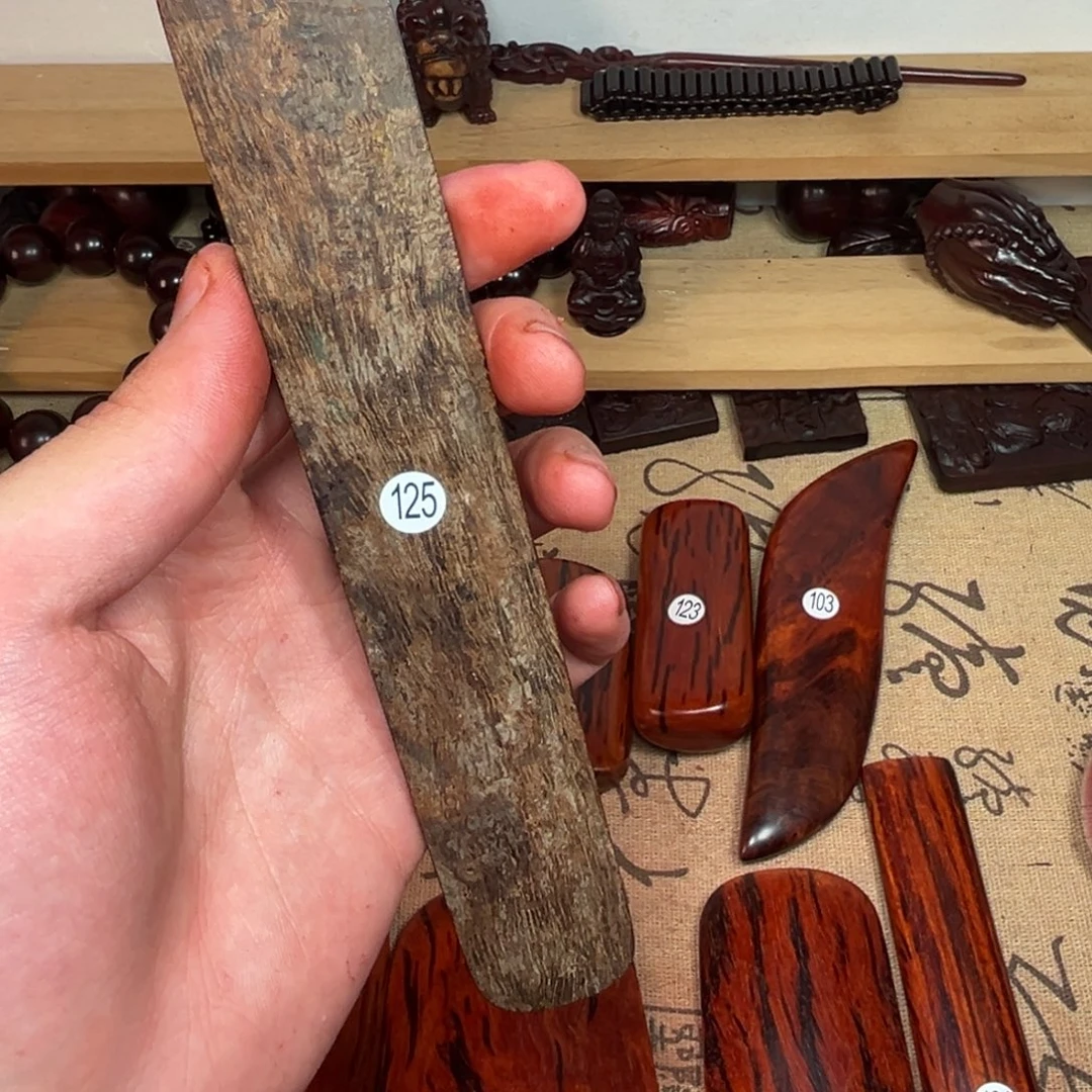 用***6把件小叶紫檀印度小叶紫檀