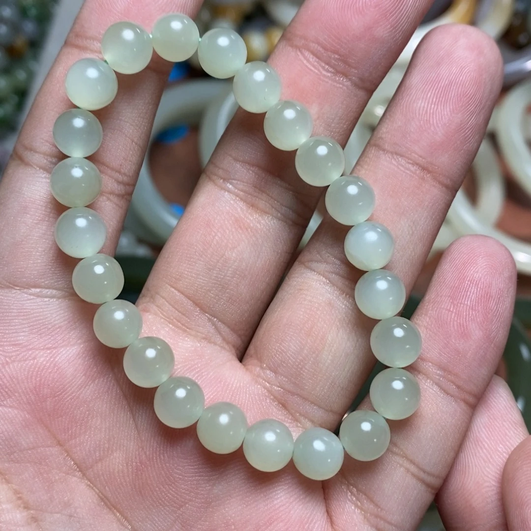 和田玉未镶嵌吊坠(不含链)