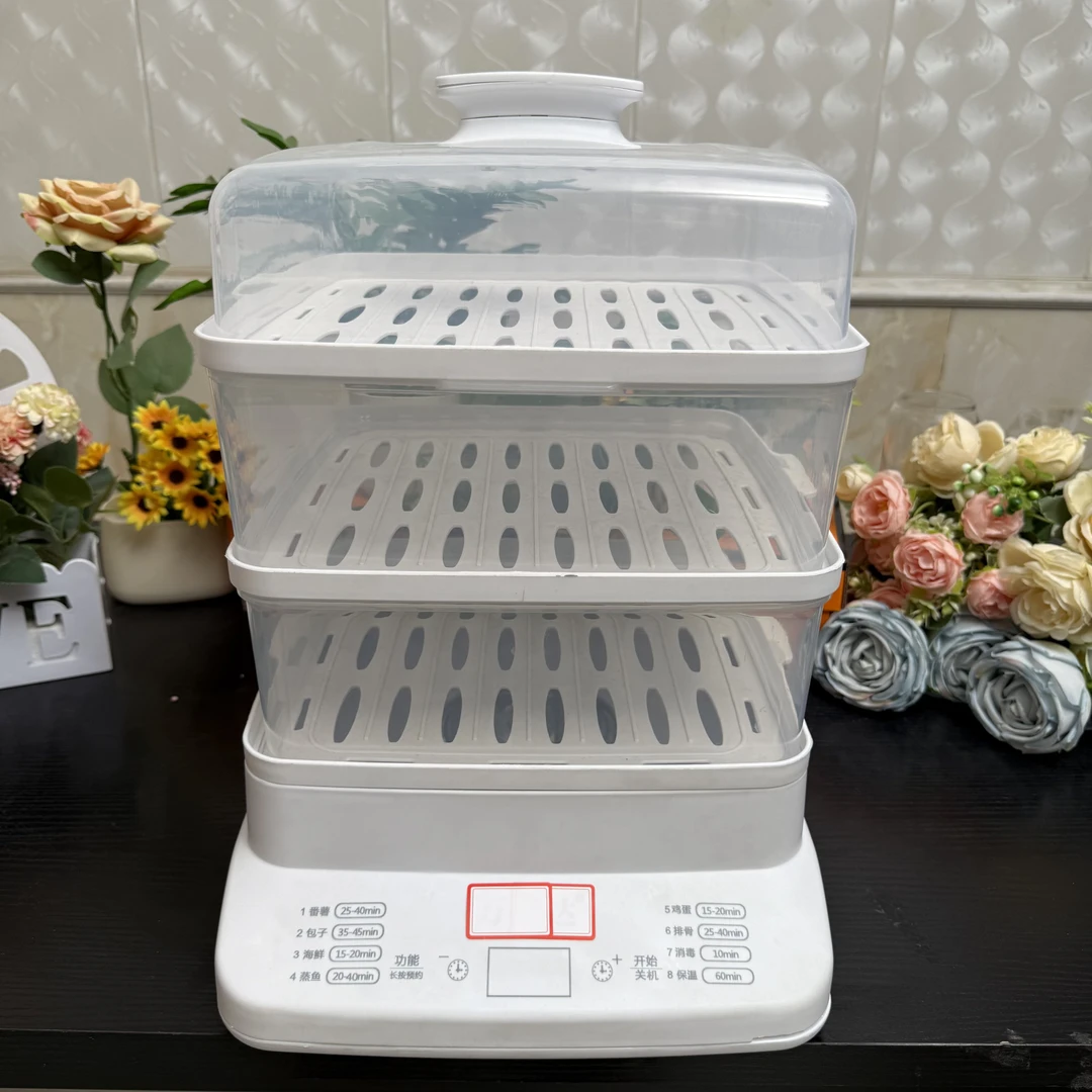 蒸锅电三层蒸锅家用商用大容量
