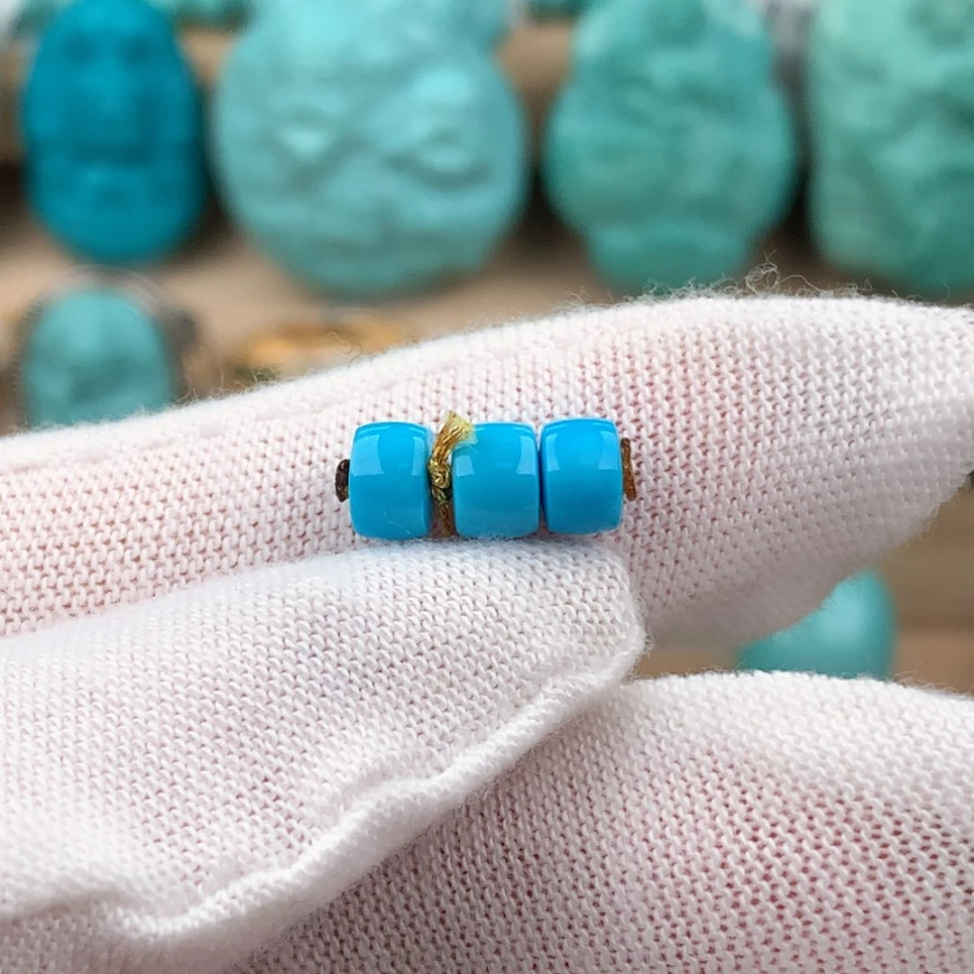 绿松石配饰未镶嵌卡5.5