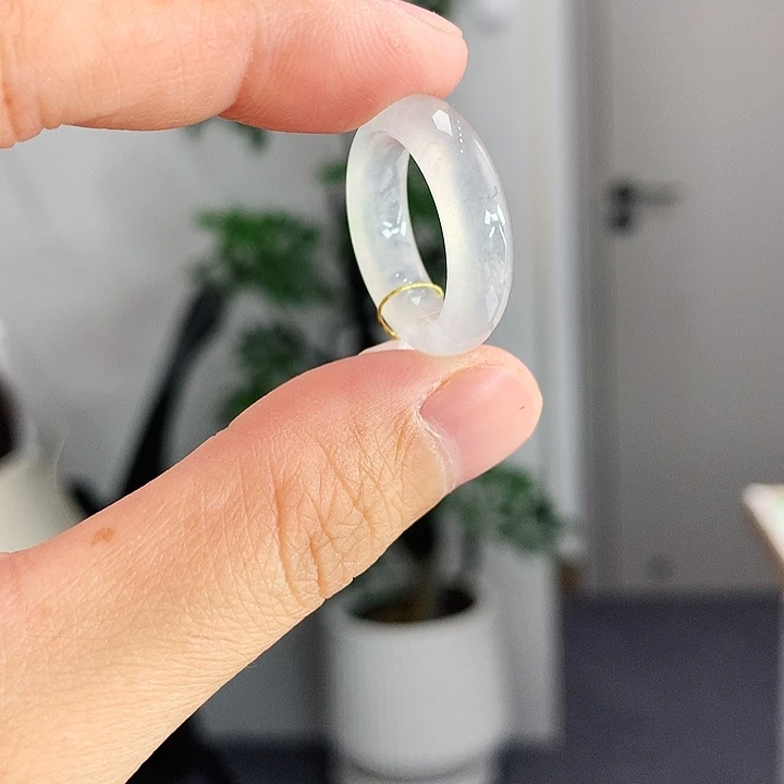 翡翠未镶嵌戒指9-10号