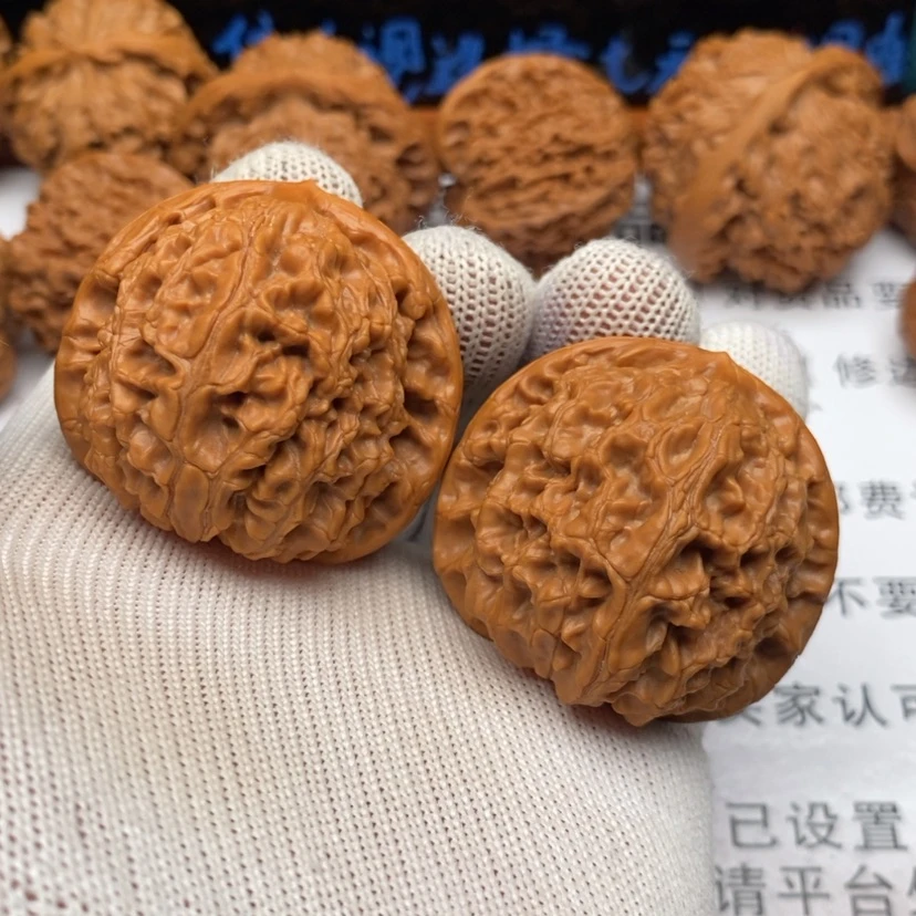 【闪购商品】把件文玩核桃唯****一22水龙纹