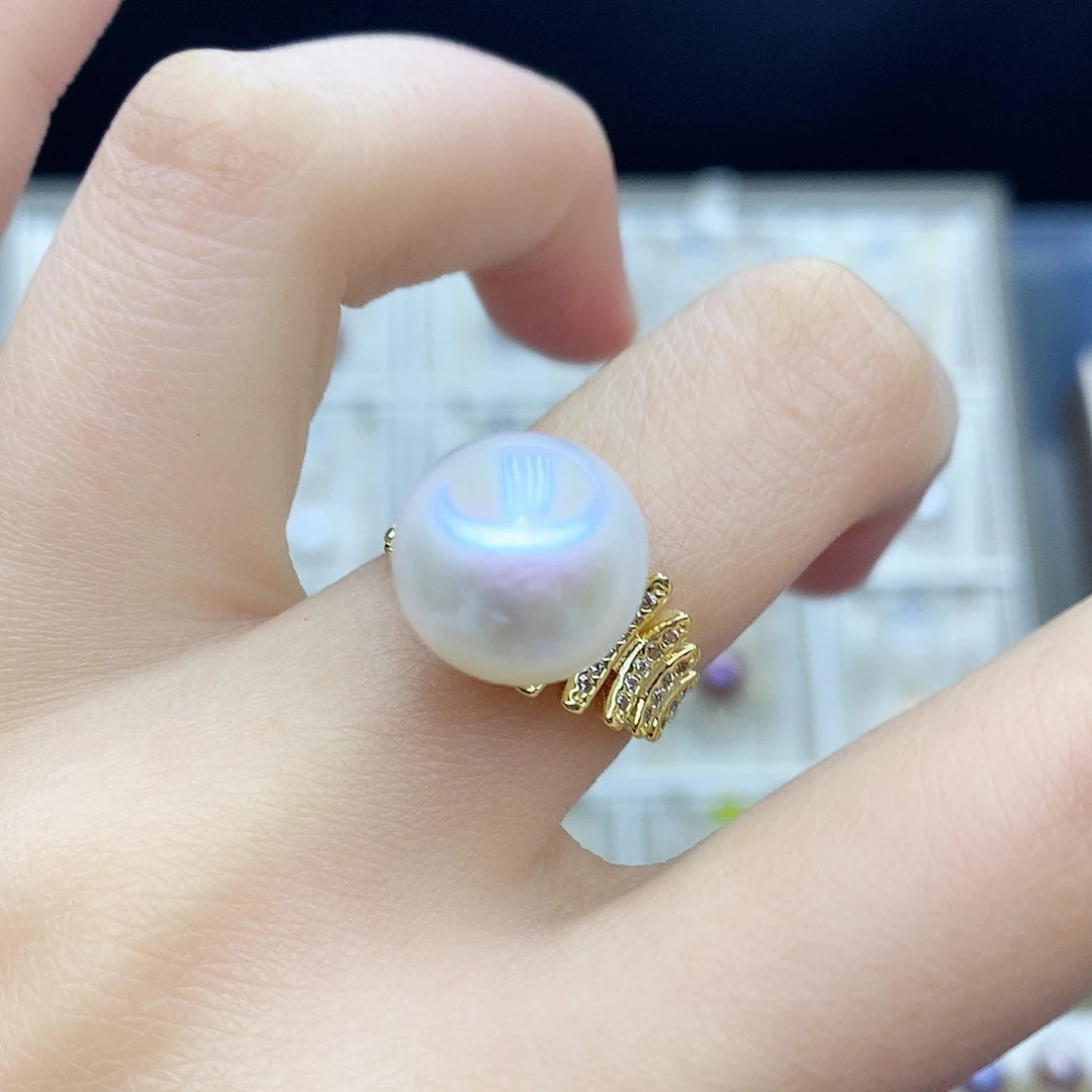 淡水珍珠颈饰合金