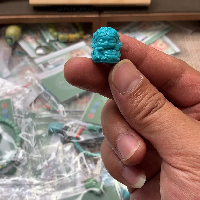 【闪购商品】未镶嵌绿松石颈饰开***^19