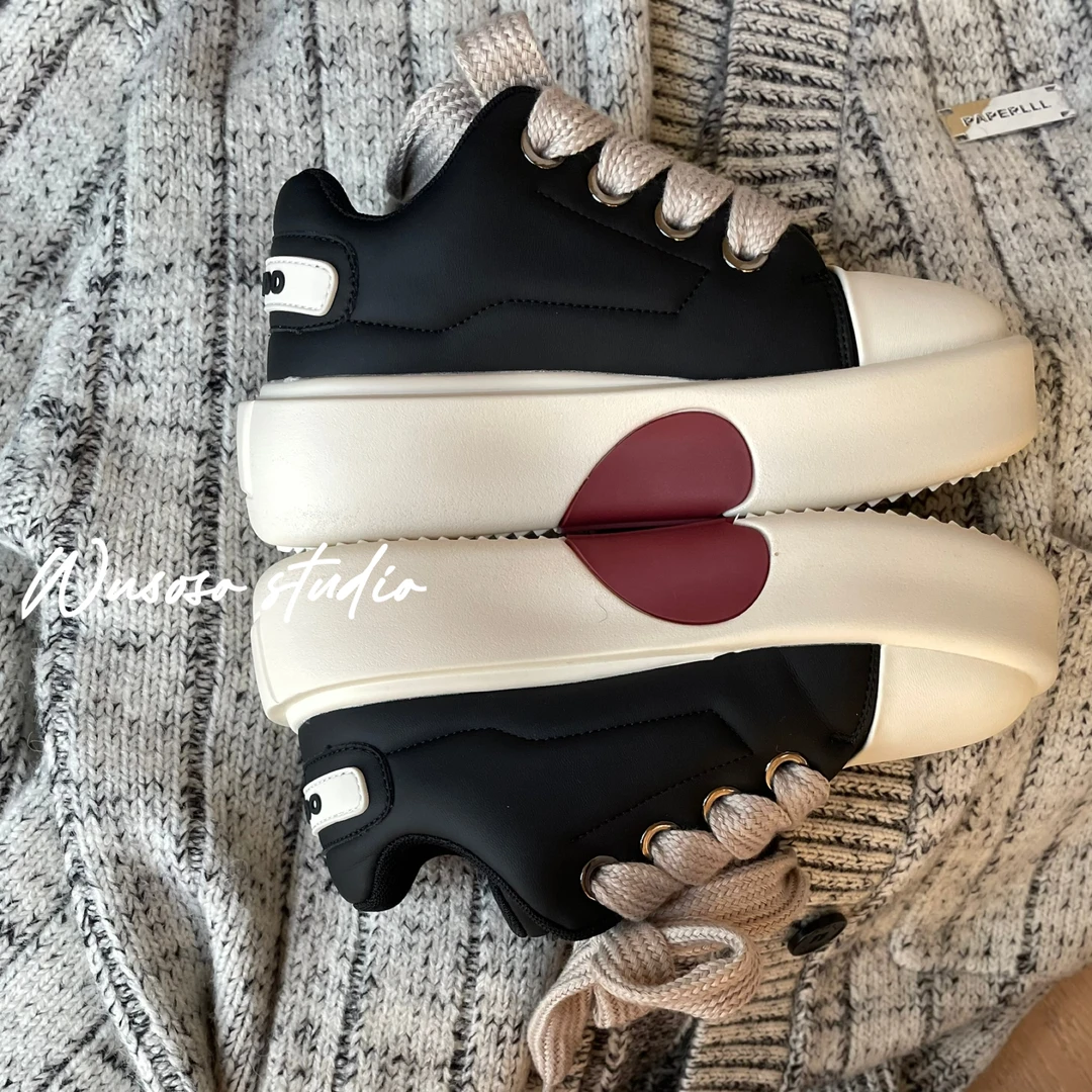 【soso】25ss｜情人节限定情侣板鞋｜增高5cm