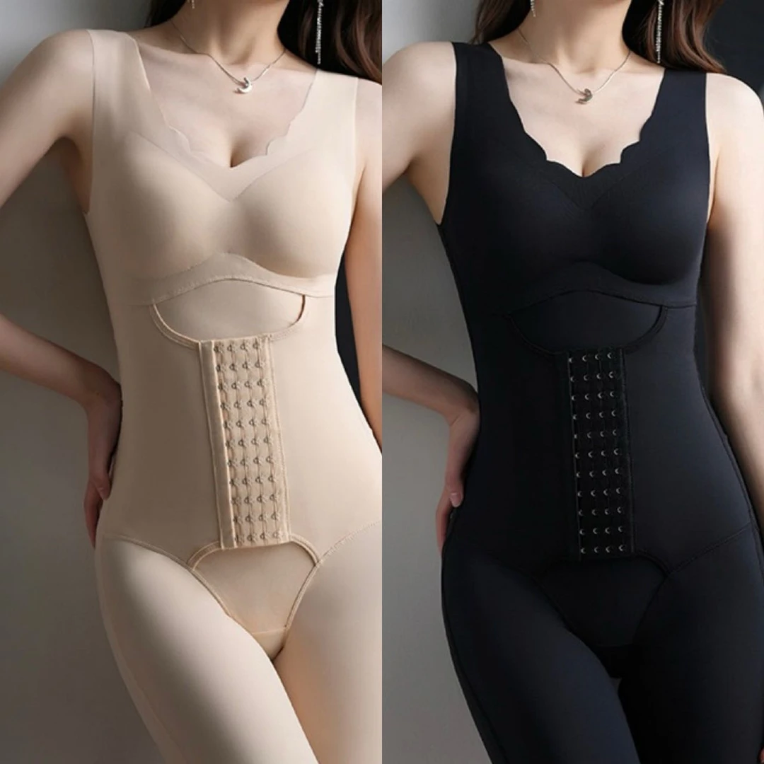 بەدەن گۈزەللەشتۈرۈش كىيم收腹提臀后脱塑身连体衣带被罩新疆包邮