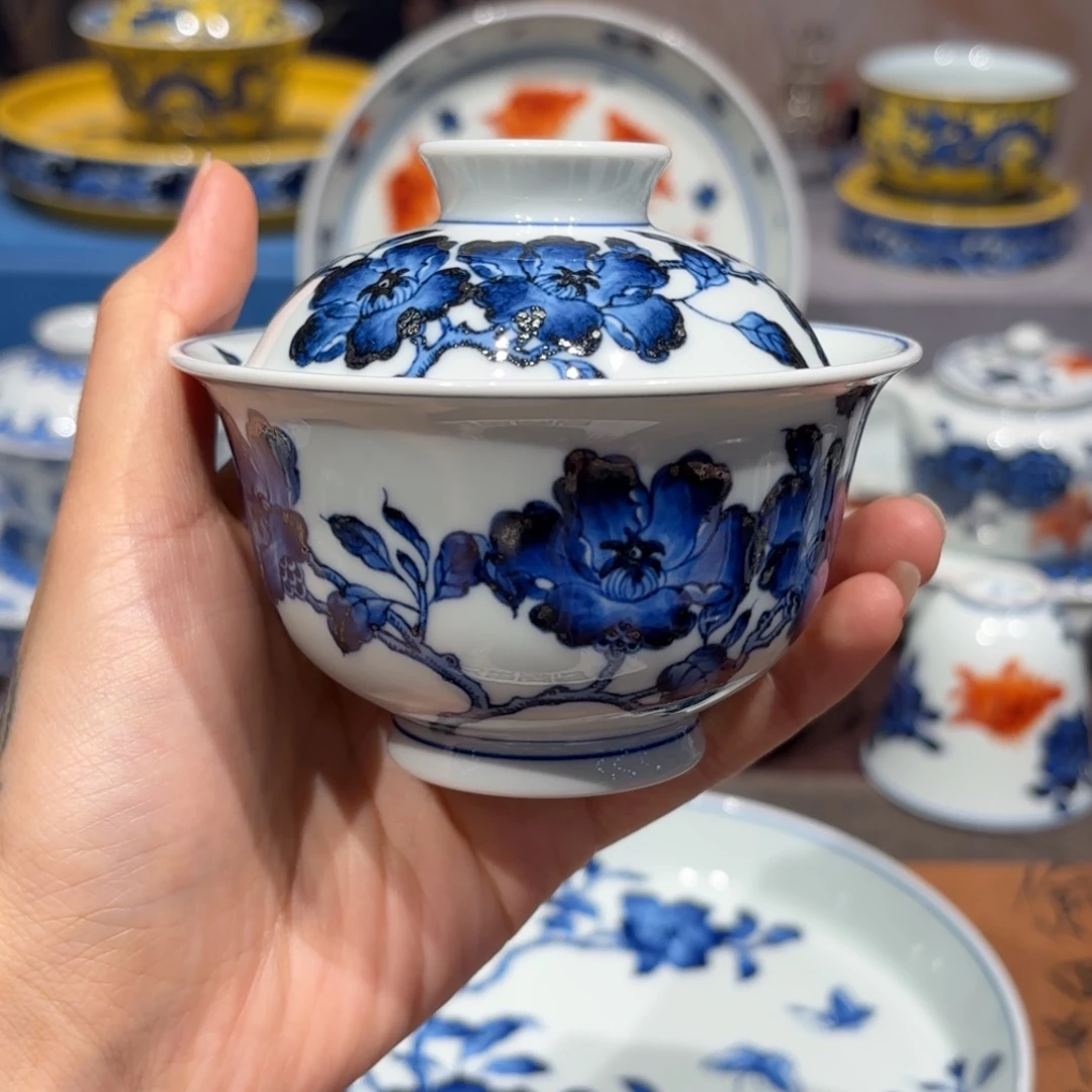 手工手绘陶瓷茶具