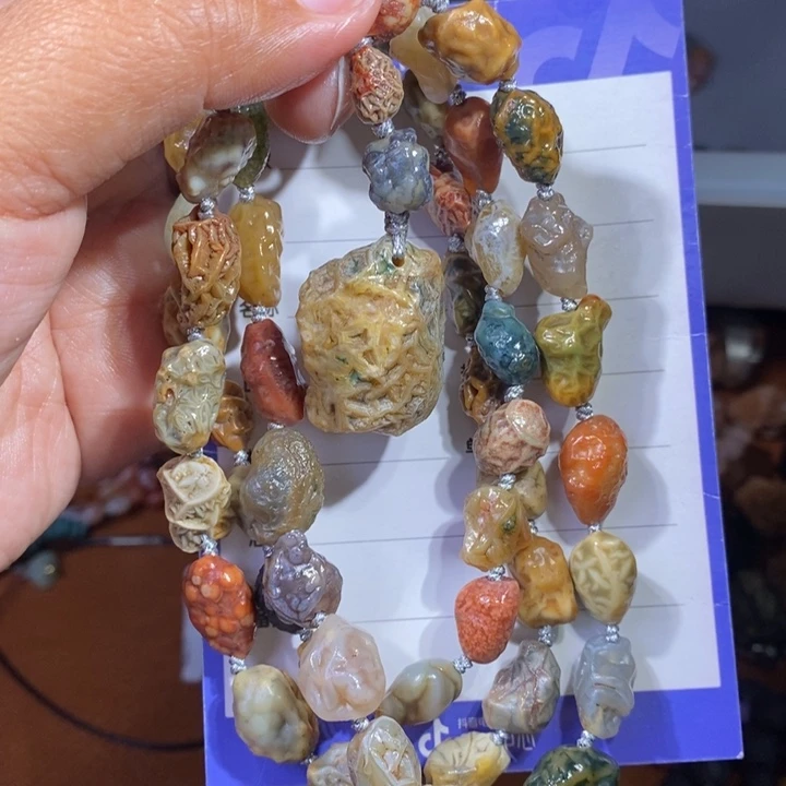 玛瑙/玉髓珠宝半成品未镶嵌
