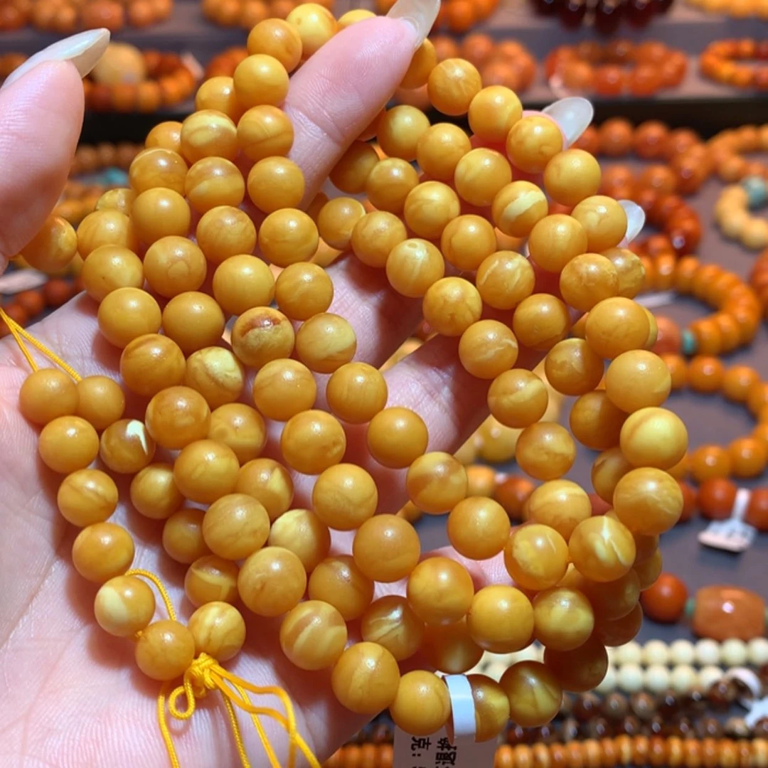 【闪购商品】手串蜜蜡未镶嵌蜜蜡手串
