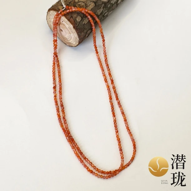 【潜珑】NH-2-021春日珠宝南红小米珠卡2mm