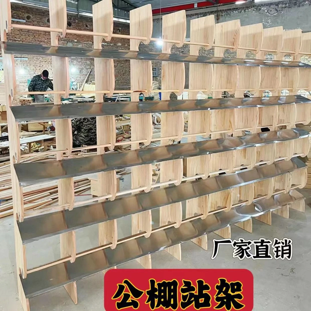鸽具赛鸽组合木质栖架站架栖架巢箱公棚专用栖架鸽舍装修精品鸽具
