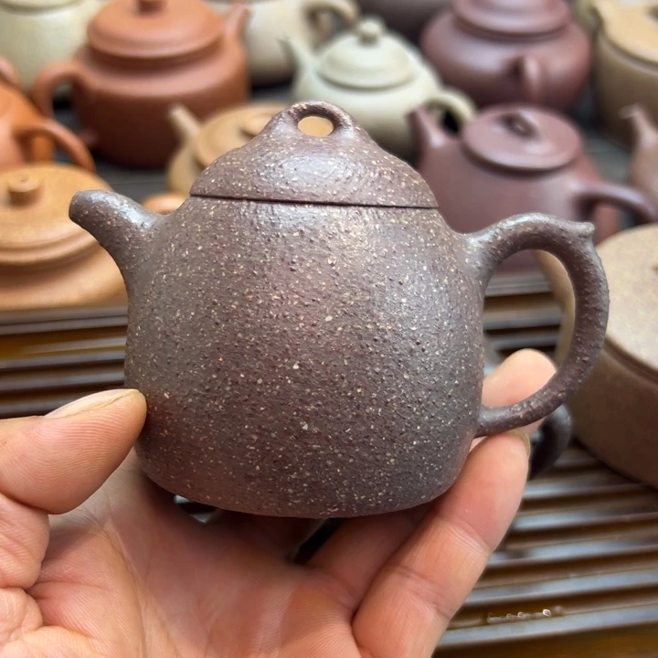 茶壶紫砂天青泥料