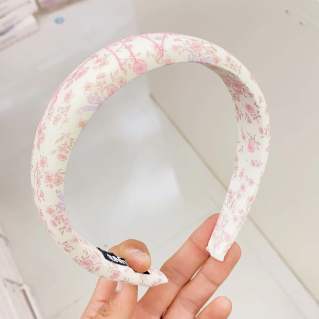 【HY-12200】粉色碎花发箍 可爱女童儿童配饰发绳发饰