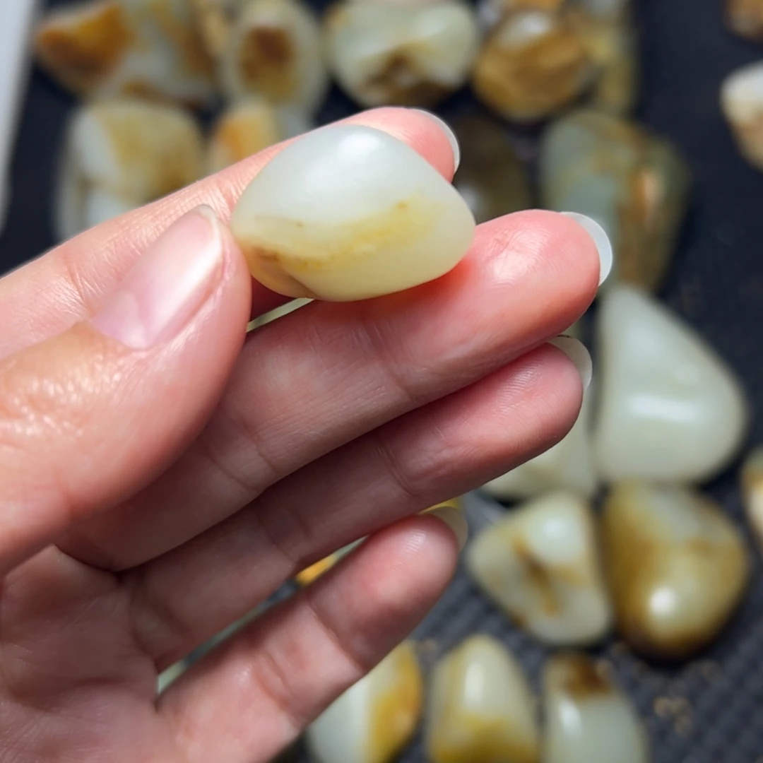 和田玉未镶嵌挂件A97