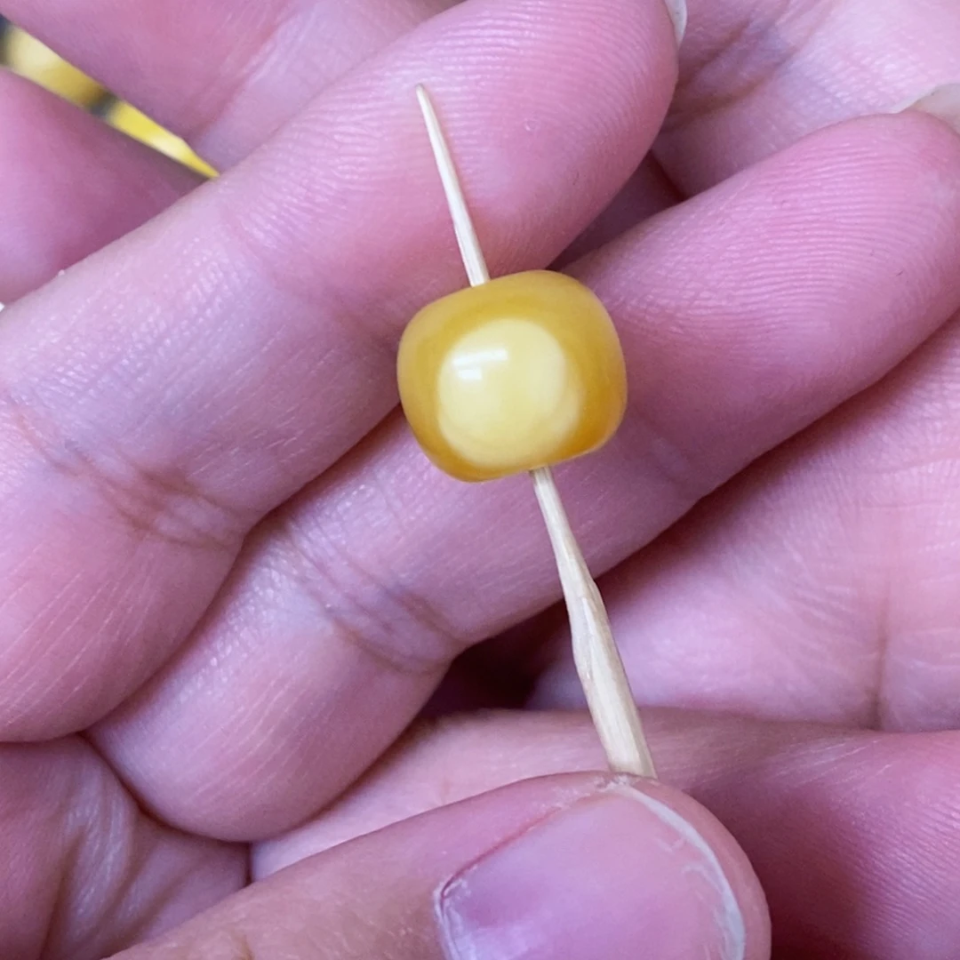 琥珀珠宝奇石未镶嵌尺寸12.1 mm